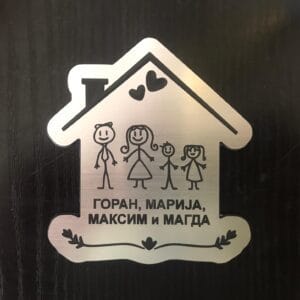 Pločica za ulazna vrata